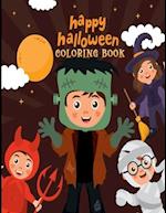 Happy Halloween Coloring Book