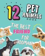 12 Pet Animals Book