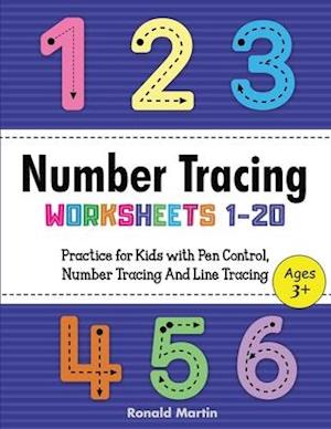 Number Tracing Worksheets 1-20