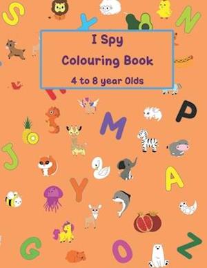 I Spy Colouring Book 4 to 8 Year Olds