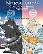 Norse Gods Coloring book for kids