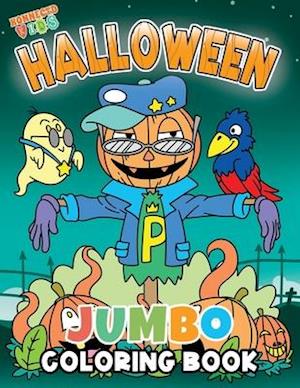 Jumbo Halloween Coloring Book for Kids