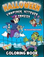 Happy Halloween Coloring Book for Kids