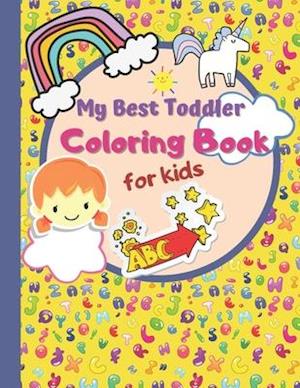 Få My Best Toddler Coloring Book For Kids af Munteera Publishing som