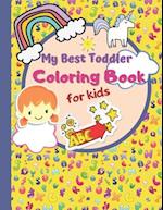 My Best Toddler Coloring Book For Kids