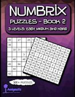 Numbrix puzzles - Book 2