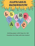 Alphabet workbook learn ABC