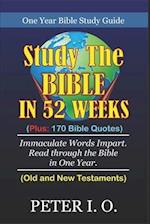 One Year Bible Study Guide