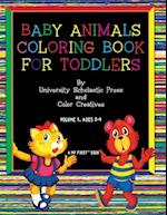 Baby Animals Coloring Book for Toddlers