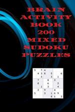 Brain Activity Book 200 mixed Sudoku puzzles