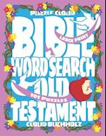 Puzzle Cloud Bible Word Search Old Testament (101 Puzzles, Large Print)