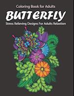 Butterfly Coloring Book For Adults