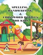 Spelling Handwriting & Crossword Puzzles for Kids