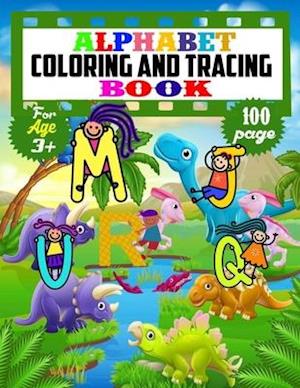 Alphabet Coloring And Tracing Book