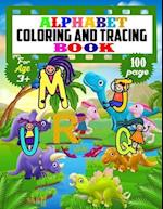 Alphabet Coloring And Tracing Book