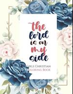 The lord is on my side - Girls Christian Coloring Book