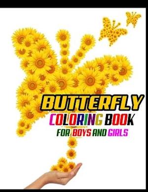 Butterfly Coloring Book For Boys and Girls