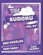 Puzzle Cloud Sudoku Vol 4 (500 Puzzles, Very Hard+)
