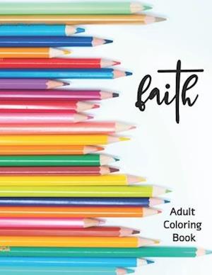 Faith Coloring Book for Adults