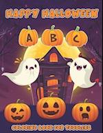 Happy Halloween ABC Coloring Book for Toddlers