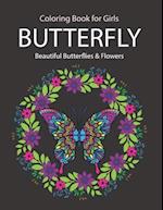 Butterfly Coloring Book for Girls