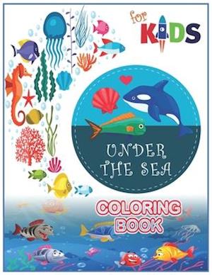 Under The Sea Coloring Book For Kids