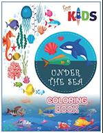 Under The Sea Coloring Book For Kids