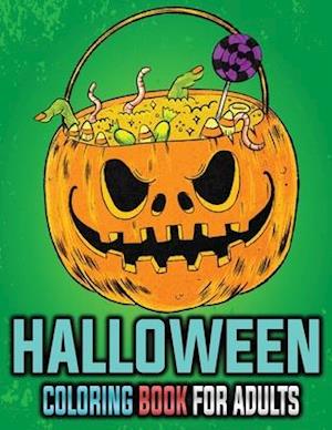 Halloween Coloring Book For Adults