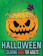 Halloween Coloring Book For Adults