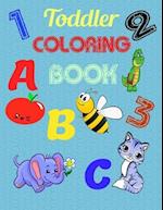 ABC Toddler Coloring Book