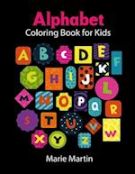 Alphabet Coloring Book for kids: ABC Basic Concepts Toddler, My First Big Book of Easy Educational Coloring Pages 