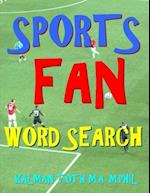 Sports Fan Word Search: 133 Extra Large Print Entertaining Themed Puzzles 