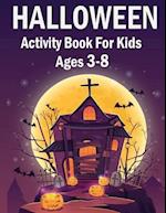Halloween Activity Book for kids 3-8