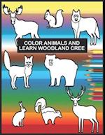 Color Animals and Learn Woodland Cree