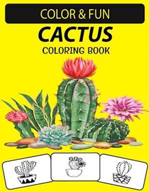 Cactus Coloring Book