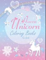 Haven Unicorn Coloring Books for Girls