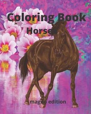 Coloring Book Horses