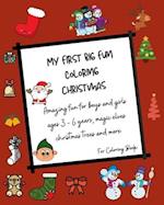 My First Big Coloring Book Christmas