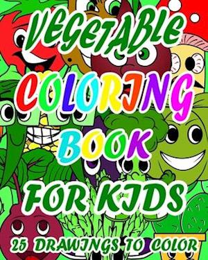 Vegetable Coloring Book For Kids