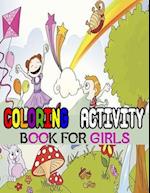 Coloring Activity Book For Girls