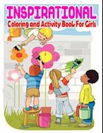 Inspirational Coloring and Activity Book For Girls