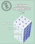 Relax 600 Sudoku Puzzels Vol. 2