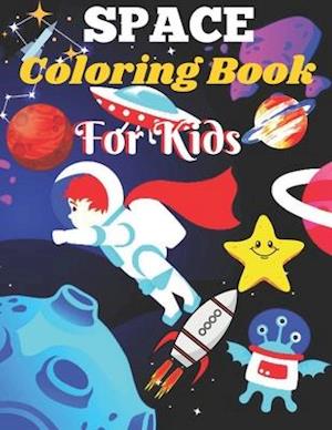 Space Coloring Book For Kids