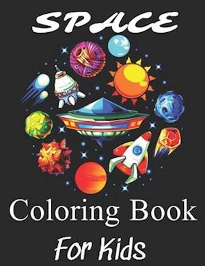 Space Coloring Book For Kids