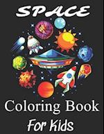 Space Coloring Book For Kids