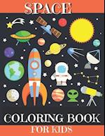 Space Coloring Book For Kids