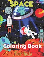 Space Coloring Book For Kids