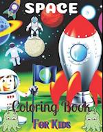 Space Coloring Book For Kids