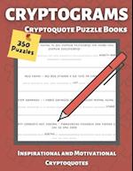 Cryptograms Puzzle Books for Adults