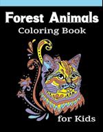 Forest Animal Coloring Book Kids